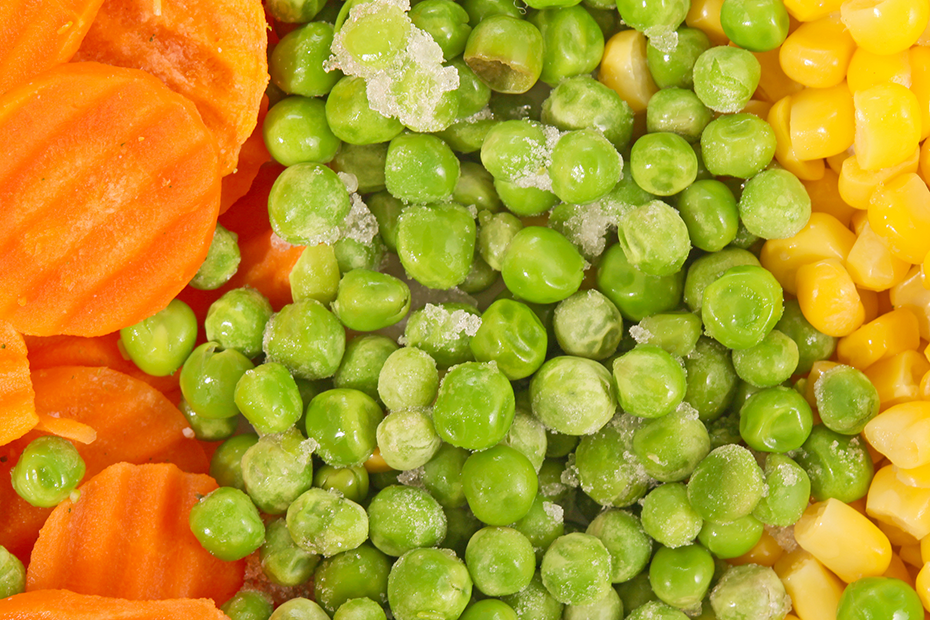 Frozen vegetables